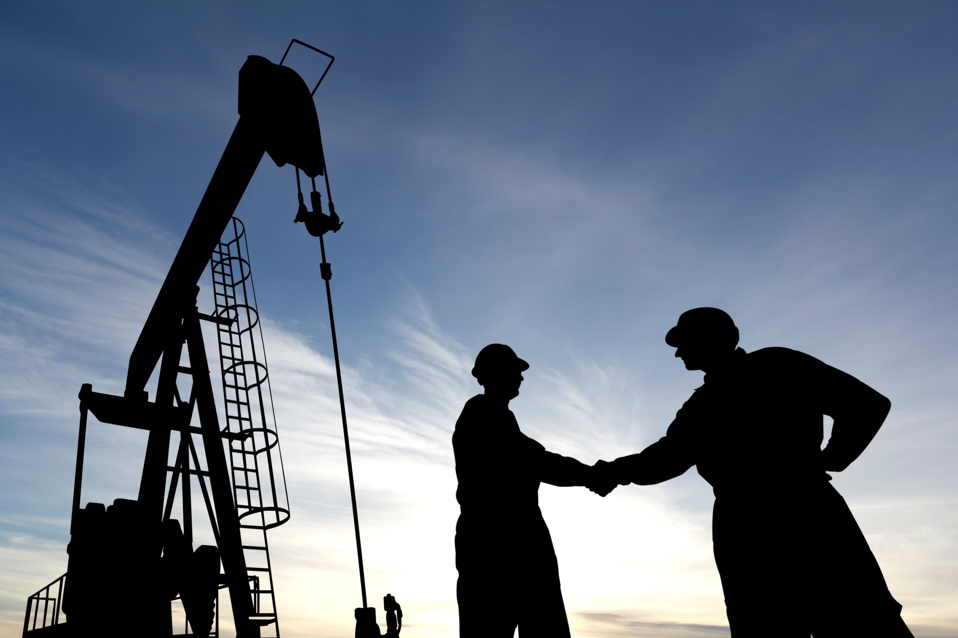 Pumpjack Handshake